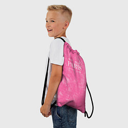 Рюкзак-мешок Pink Paris, цвет: 3D-принт — фото 2
