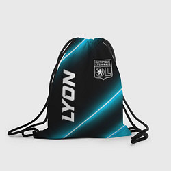 Рюкзак-мешок Lyon неоновые лампы, цвет: 3D-принт