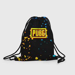 Мешок для обуви PUBG огненное лого
