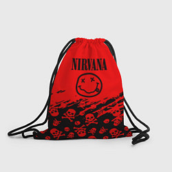 Мешок для обуви Nirvana rock skull