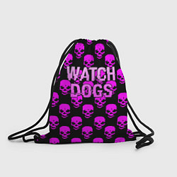Мешок для обуви Watch dogs neon skull