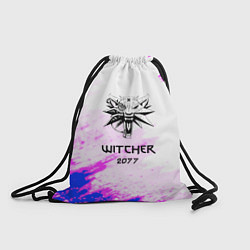 Рюкзак-мешок The Witcher colors neon, цвет: 3D-принт