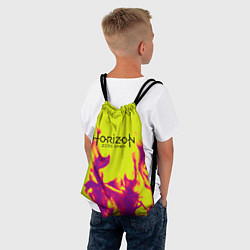 Рюкзак-мешок Horizon: Zero Dawn flame, цвет: 3D-принт — фото 2