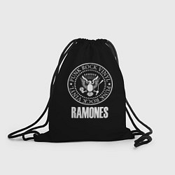 Рюкзак-мешок Ramones rock logo, цвет: 3D-принт