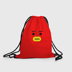 Рюкзак-мешок BT21 Tata, цвет: 3D-принт