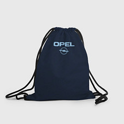 Рюкзак-мешок Opel тёмно-синий, цвет: 3D-принт