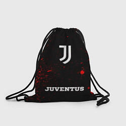 Рюкзак-мешок Juventus - red gradient по-центру, цвет: 3D-принт