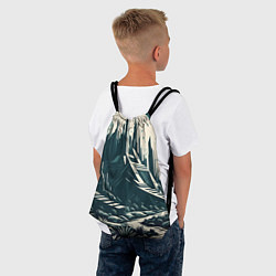 Рюкзак-мешок Фантастика город, цвет: 3D-принт — фото 2