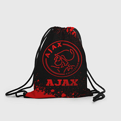 Рюкзак-мешок Ajax - red gradient, цвет: 3D-принт