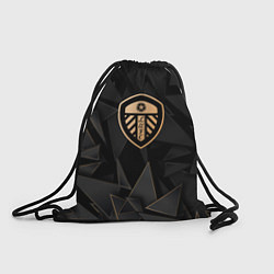 Рюкзак-мешок Leeds United golden poly, цвет: 3D-принт