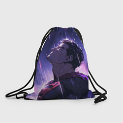 Рюкзак-мешок Superman - Neon rain, цвет: 3D-принт