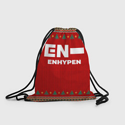 Рюкзак-мешок Enhypen new year, цвет: 3D-принт