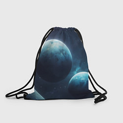 Рюкзак-мешок Космос планеты, цвет: 3D-принт