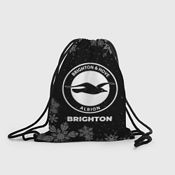 Рюкзак-мешок Снежный Brighton, цвет: 3D-принт