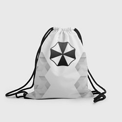 Рюкзак-мешок Resident Evil white poly, цвет: 3D-принт