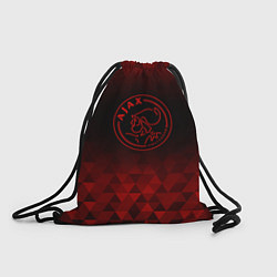 Рюкзак-мешок Ajax red poly, цвет: 3D-принт