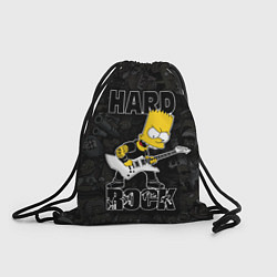 Рюкзак-мешок Hard Rock барт симпсон, цвет: 3D-принт