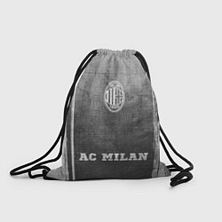Рюкзак-мешок AC Milan - grey gradient по-центру, цвет: 3D-принт