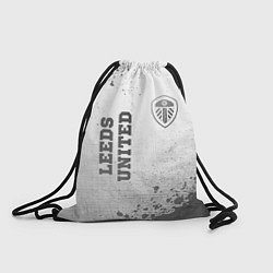 Рюкзак-мешок Leeds United - white gradient вертикально, цвет: 3D-принт
