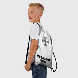 Рюкзак-мешок Resident Evil - white gradient по-центру, цвет: 3D-принт — фото 2