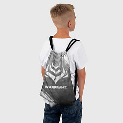 Рюкзак-мешок Warframe - grey gradient, цвет: 3D-принт — фото 2