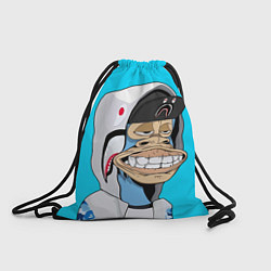 Рюкзак-мешок NFT ape in the hood, цвет: 3D-принт