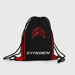 Рюкзак-мешок Citroen - red gradient по-центру, цвет: 3D-принт