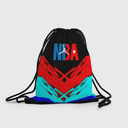 Мешок для обуви NBA краски геометрия