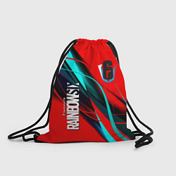 Рюкзак-мешок Rainbow six геометрия полосы, цвет: 3D-принт