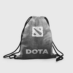 Рюкзак-мешок Dota - grey gradient по-центру, цвет: 3D-принт