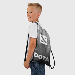Рюкзак-мешок Dota - grey gradient по-центру, цвет: 3D-принт — фото 2