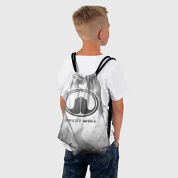 Рюкзак-мешок Great Wall - white gradient, цвет: 3D-принт — фото 2