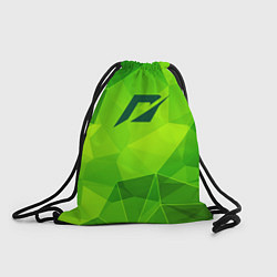 Рюкзак-мешок Need for Speed green poly, цвет: 3D-принт