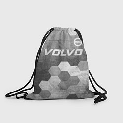 Рюкзак-мешок Volvo - grey gradient посередине, цвет: 3D-принт