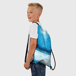 Рюкзак-мешок Хоккейная площадка, цвет: 3D-принт — фото 2