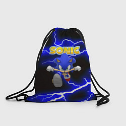 Рюкзак-мешок Sonic storm electro, цвет: 3D-принт