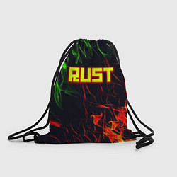 Мешок для обуви RUST огненная текстура