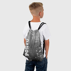 Рюкзак-мешок Porto - grey gradient вертикально, цвет: 3D-принт — фото 2