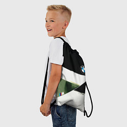 Рюкзак-мешок BMW логотип, цвет: 3D-принт — фото 2