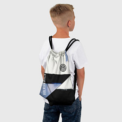 Рюкзак-мешок Volkswagen логотип, цвет: 3D-принт — фото 2
