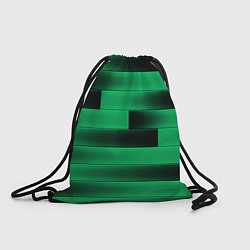 Мешок для обуви Color green square