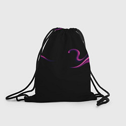 Рюкзак-мешок Color pink abstraction, цвет: 3D-принт