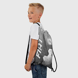 Рюкзак-мешок Fiat - grey gradient вертикально, цвет: 3D-принт — фото 2