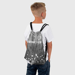 Рюкзак-мешок Genesis - grey gradient посередине, цвет: 3D-принт — фото 2