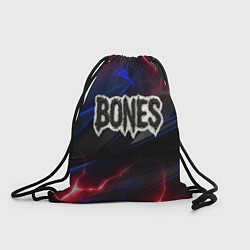 Рюкзак-мешок Логотип Bones из земли, цвет: 3D-принт