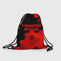 Рюкзак-мешок Counter Strike - red gradient посередине, цвет: 3D-принт