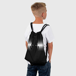 Рюкзак-мешок Силуэт Бэтмена - градиент, цвет: 3D-принт — фото 2