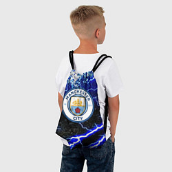 Рюкзак-мешок Манчестер сити молнии шторм, цвет: 3D-принт — фото 2
