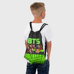 Рюкзак-мешок BTS на стульях, цвет: 3D-принт — фото 2