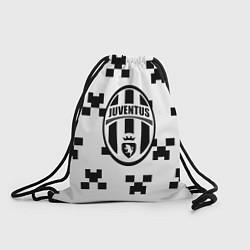 Рюкзак-мешок Juventus x minecraft pattern, цвет: 3D-принт